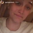 Paris Jackson en larmes sur Snapchat, évoque sa tentative de suicide après que les internautes l'harcèlent en ligne. Photo extraite d'une vidéo publiée le 14 septembre 2016 et supprimée depuis.