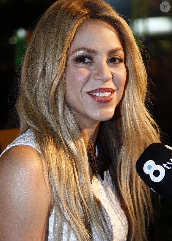 Shakira à la première du film "Zootopie" à Barcelone. Le 3 février 2016