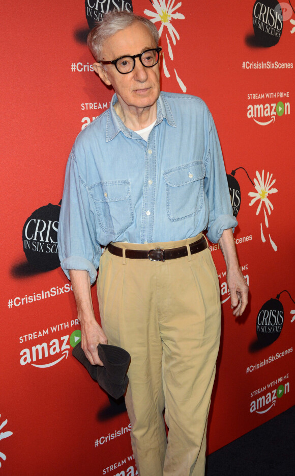 Woody Allen à la première de 'Crisis in Six Scenes' à l'hôtel Crosby Street à New York, le 15 septembre 2016