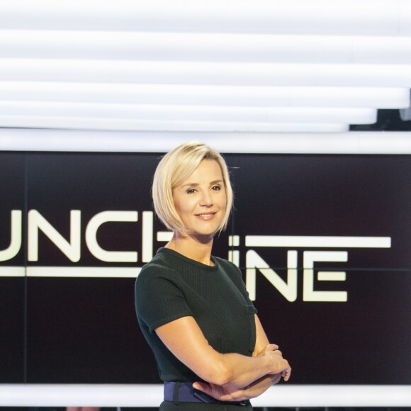 Exclusif - Laurence Ferrari va lancer sa nouvelle émission politique hebdomadaire "Punchline" sur C8. Première émission le dimanche 25 septembre à 12h05. © Pierre Perusseau / Bestimage