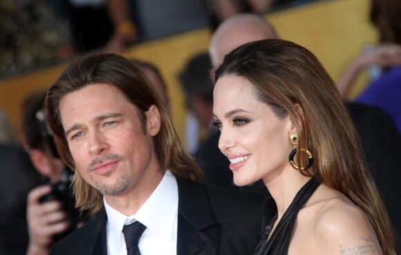 Angelina Jolie et Brad Pitt aux Screen Actors Guild Awards (SAG) 2012