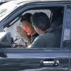 Jennifer Garner en pleine conversation dans sa voiture avec Ben Affleck le 20 septembre 2016 à Los Angeles, après avoir déposé leurs enfants à l'école. L'actrice ne semblait pas en grande forme et était visiblement contrariée tandis que son ex lui adressait la parole. Etaient-ils en train de se disputer ?