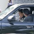  Jennifer Garner en pleine conversation dans sa voiture avec Ben Affleck le 20 septembre 2016 à Los Angeles, après avoir déposé leurs enfants à l'école. L'actrice ne semblait pas en grande forme et était visiblement contrariée tandis que son ex lui adressait la parole. Etaient-ils en train de se disputer ? 