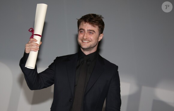 Daniel Radcliffe lors de la première de "Imperium" au 42ème Festival du cinéma américain de Deauville, France, le 9 septembre 2016. © Denis Guignebourg/Bestimage