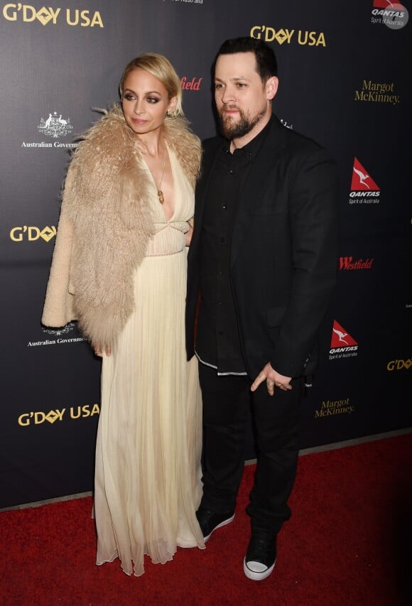 Nicole Richie et son mari Joel Madden à la soirée G'Day à Los Angeles le 28 janvier 2016. © CPA / BESTIMAGE