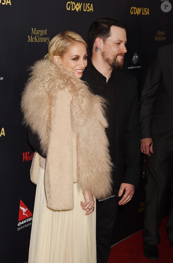 Nicole Richie et son mari Joel Madden à la soirée G'Day à Los Angeles le 28 janvier 2016. © CPA / BESTIMAGE