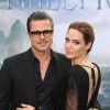 Brad Pitt, Angelina Jolie - Première du film "Maleficent" à Londres le 8 mai 2014