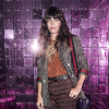 Lou Doillon assiste au défilé Gucci, habillée d'une tenue Gucci de la collection automne-hiver 2016. Milan, le 21 septembre 2016.