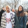Pharrell Williams et sa femme Helen Lasichanh au défilé de mode prêt-à-porter "Chanel", collection automne-hiver 2016/2017, à Paris. Le 8 mars 2016 © CVS / Veeren / Bestimage