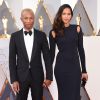 Pharrell Williams et sa femme Helen Lasichanh à la 88ème cérémonie des Oscars au Dolby Theatre à Hollywood. Le 28 février 2016