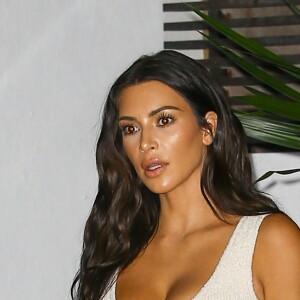 Kim Kardashian est allée diner au restaurant Prime One Twelve à Miami, le 19 septembre 2016