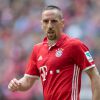 Franck Ribery en action durant le match entre le FC Bayern Munich et Hanover 96, à Munich le 14 mai 2016