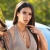 Kim Kardashian et Kanye West se rendant au mariage d'un ami à Simi Valley, en Californie, le 23 septembre 2016