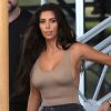 Kim Kardashian de sortie avec Kourtney Kardashian et Jonathan Cheban à Miami le 16 septembre 2016