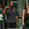 Kanye West et Kim Kardashian à New York le 14 septembre 2016