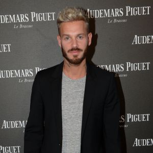 M. Pokora à l' inauguration de la boutique Audemars Piguet, 15 rue Royale, et présentation de la nouvelle collection Royal Oak Yellow Gold, à Paris, le 26 mai 2016. © Rachid Bellak