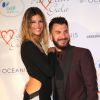 Michaël Youn et sa compagne Isabelle Funaro au gala "Par Coeur" pour les 10 ans de l'association "Cekedubonheur" au pavillon d'Armenonville à Paris le 24 septembre 2015.