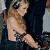 Paris Hilton mixe au club Babilonia à Marbella, Espagne, le 4 août 2016.