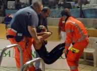 REPORTAGE PHOTOS : Federica Pellegrini, la rivale de Laure Manaudou, victime d'un malaise en pleine course !