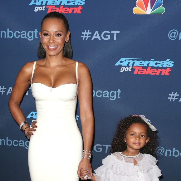 Melanie Brown, (Mel B), Angel Brown à la demi-finale de "America's Got Talent" Saison 11 au Dolby Theater à Hollywood. Los Angeles, le 31 août 2016. © Faye Sadou-AdMedia via Zuma Press/Bestimage