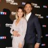 Caroline Receveur et Maxime Dereymez au photocall de l'émission "Danse avec les stars 7" à Boulogne-Billancourt, le 28 septembre 2016. © Denis Guignebourg/Bestimage