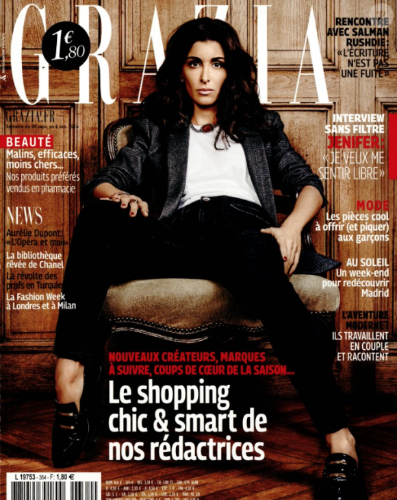 Grazia, octobre 2016.