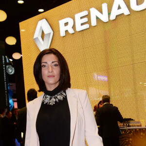 Sheryfa Luna - Présentation du Renault Trezor concept car électrique pendant la 119ème édition du Mondial de l'Automobile 2016 au Paris Expo Porte de Versailles à Paris, France, le 29 septembre 2016. © Rachid Bellak/Bestimage