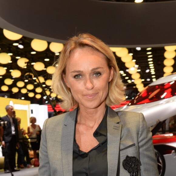 Cécile de Ménibus - Présentation du Renault Trezor concept car électrique pendant la 119ème édition du Mondial de l'Automobile 2016 au Paris Expo Porte de Versailles à Paris, France, le 29 septembre 2016. © Rachid Bellak/Bestimage