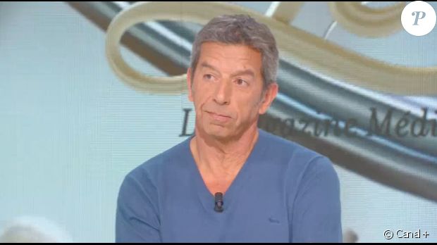 Michel Cymes dans &quot;Le Tube&quot; de Canal+. Le 1er octobre 2016.