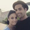 Christophe Licata et sa femme en Corse pour le mariage de Grégoire et Alizée, le 18 juin 2016