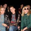 Diane Kruger, Clotilde Courau et Emmanuelle Béart en front row au défilé de mode "Elie Saab", collection prêt-à-porter Printemps-Eté 2017 à Paris, le 1er octobre