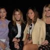 Chriselle Lim, Helena Bordon, Aimee Song et Lala Rudge en front row au défilé de mode "Elie Saab", collection prêt-à-porter Printemps-Eté 2017 à Paris, le 1er octobre