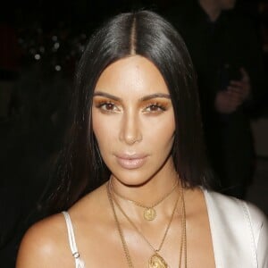 Kim Kardashian au défilé de mode "Givenchy", collection prêt-à-porter Printemps-Eté 2017 lors de la Fashion Week de Paris, France, le 2 October 2016.