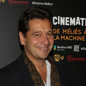 Laurent Gerra lors du vernissage de l'exposition 'De Meliès à la 3D, La Machine Cinéma' à la Cinémathèque Française de Paris, France, le 3 octobre 2016. © Denis Guignebourg/Bestimage