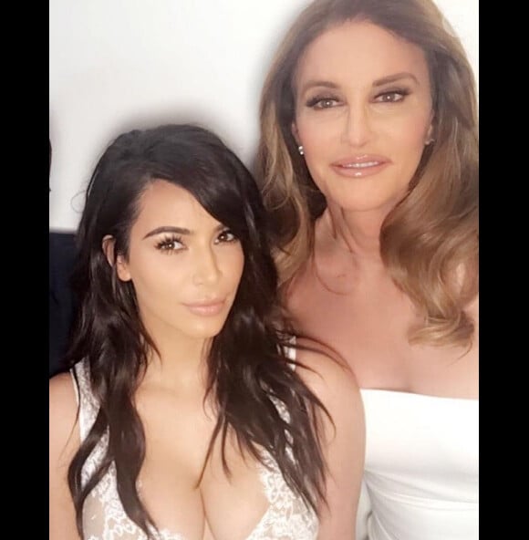 Kim Kardashian et Caitlyn Jenner sur une photo publiée sur Instagram le 14 juillet 2016