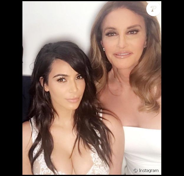 Kim Kardashian et Caitlyn Jenner sur une photo publiée sur Instagram le 14 juillet 2016
