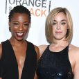 Samira Wiley et Lauren Morelli à la première de la saison 4 d'Orange is the New Black organisée à New-York le 16 juin 2016.
