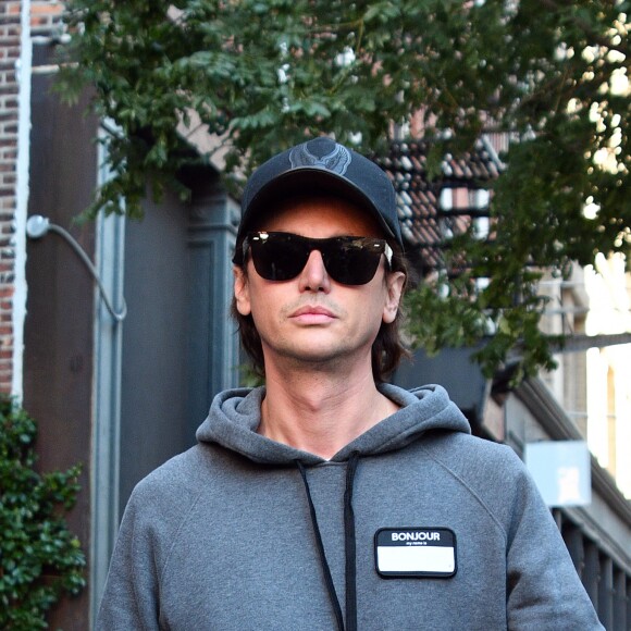 Jonathan Cheban - Kim Kardashian reçoit de la visite dans son appartement de New York City, New York, Etats-Unis, le 4 octobre 2016.