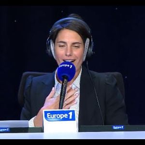 Alessandra Sublet dans La cour des grands sur Europe 1, le 5 octobre 2016