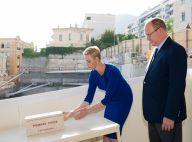 Charlene de Monaco : Glamour et coiffée court sur un gros chantier avec Albert