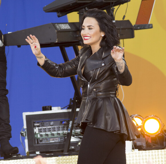 Concert de Demi Lovato lors du "Good Morning America's Summer" à Central Park à New York le 17 juin 2016