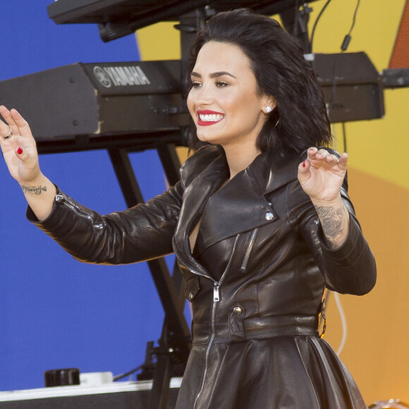 Concert de Demi Lovato lors du "Good Morning America's Summer" à Central Park à New York le 17 juin 2016