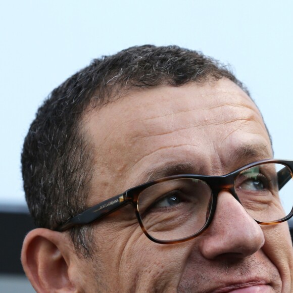 Dany Boon - Un an après l'ouverture, le centre culturel de Lesquin a été rebaptisé "Centre culturel Dany Boon", en présence du comédien à Lesquin près de Lille le 1er octobre 2016.