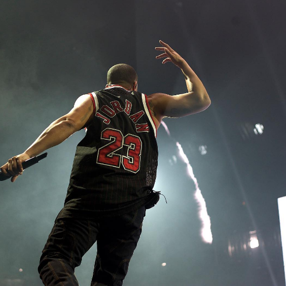 Photo de Drake à Chicago publiée le 5 octobre 2016.