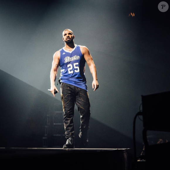 Photo de Drake à Des Moines publiée le 5 octobre 2016.