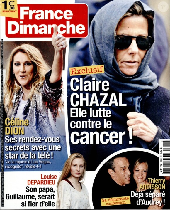 Le magazine France Dimanche du 7 octobre 2016