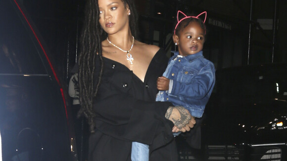 Rihanna : Soirée beauté avec son adorable petite Majesty