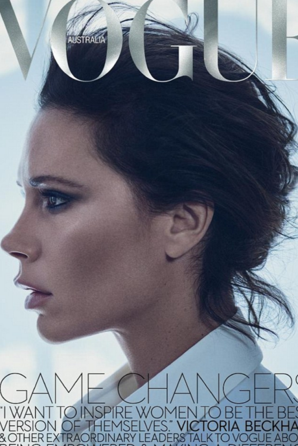 Victoria Beckham en couverture de l'édition australienne du magazine Vogue, en kiosques le 17 octobre 2016