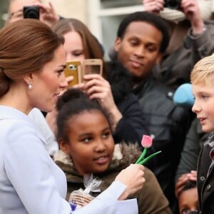 Kate Middleton, duchesse de Cambridge, à Rotterdam le 11 octobre 2016.