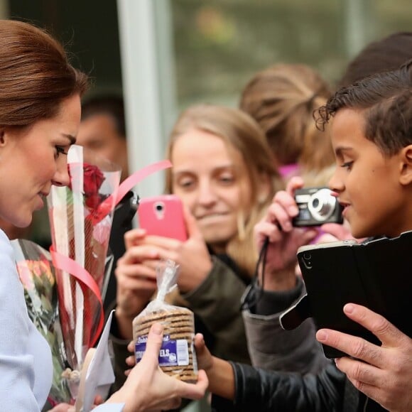 Kate Middleton, duchesse de Cambridge, à Rotterdam le 11 octobre 2016.